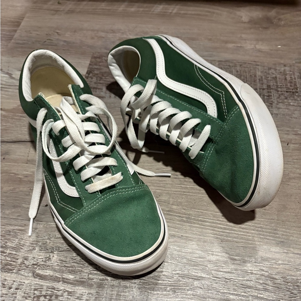 Vans Suede Kelly Green Sneakers